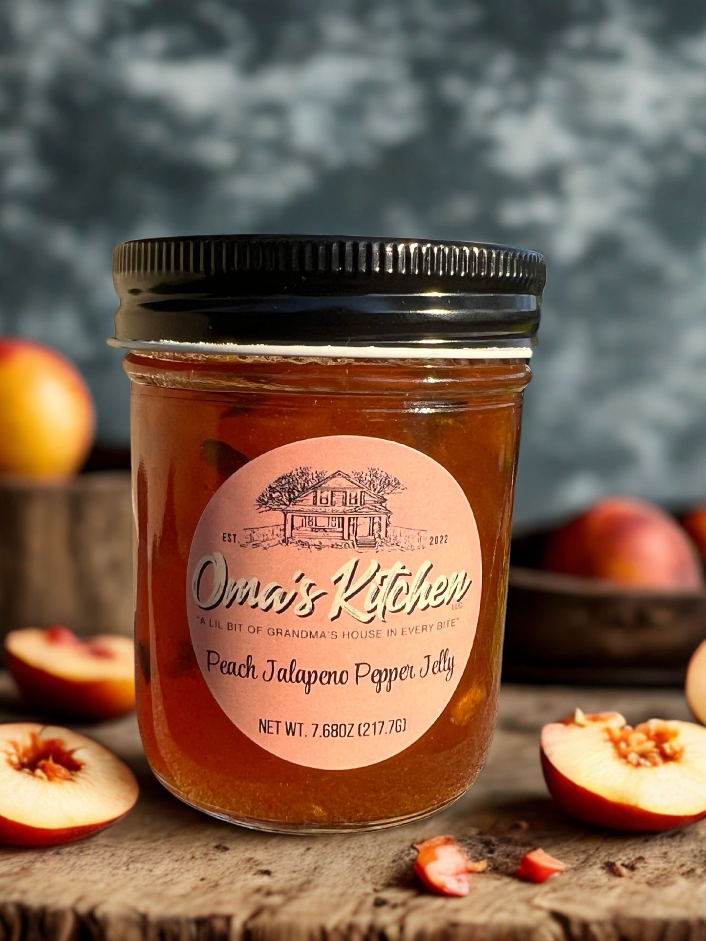 Peach Jalapeño Pepper Jelly