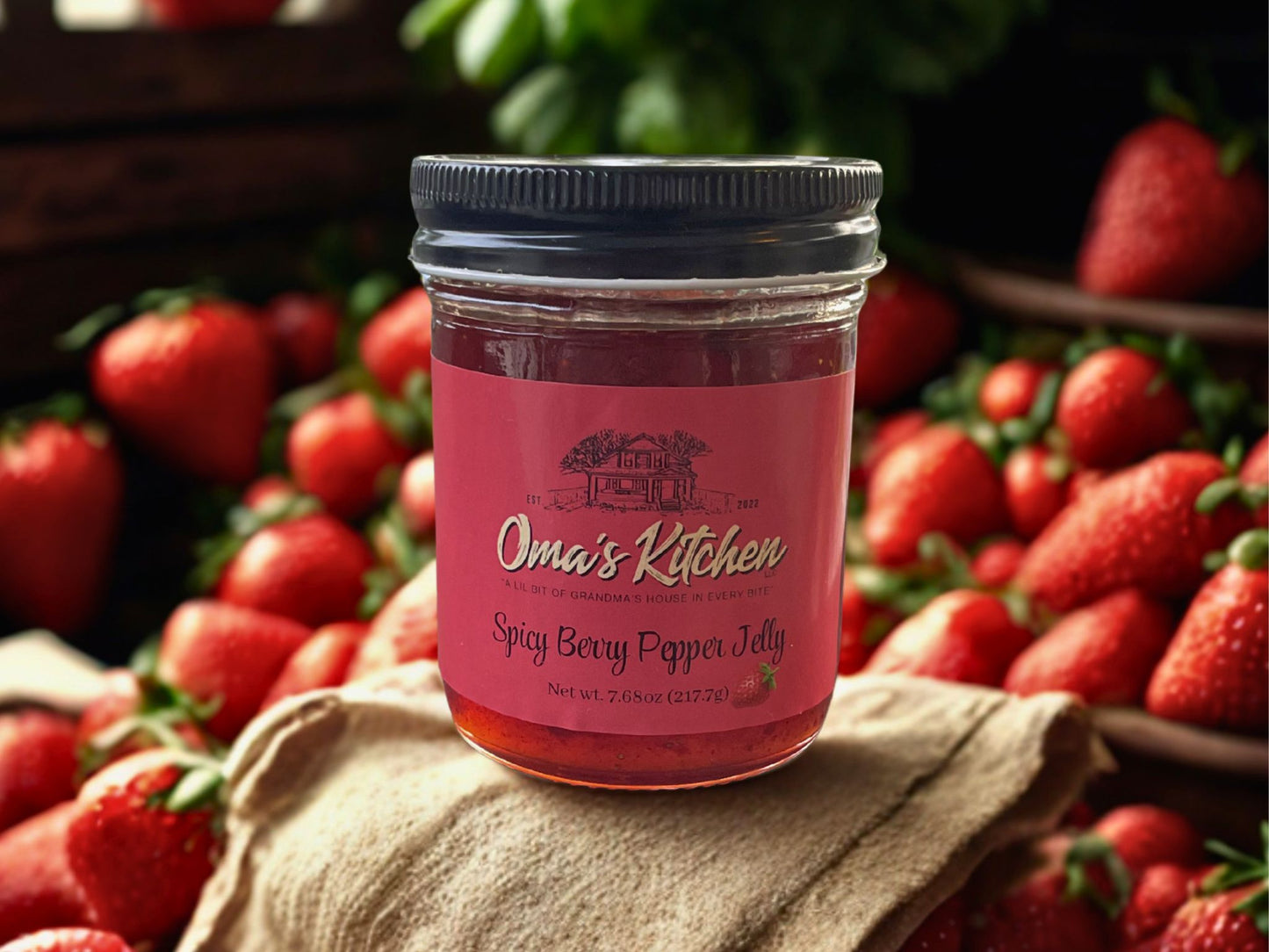 Spicy Berry Pepper Jelly